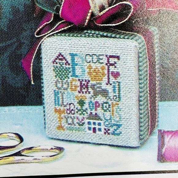 The Drawn Thread Counted Cross Stitch Kit TOO TINY SAMPLERS linen DMC floss - Picture 11 of 12